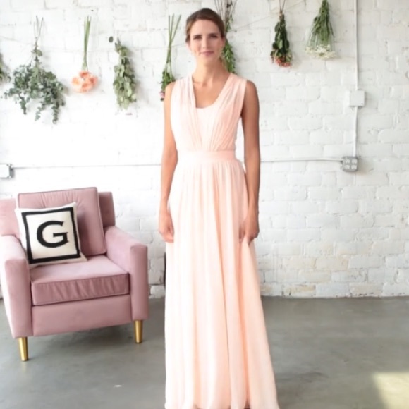 Mauve Formal convertible dress - Picture 6 of 9